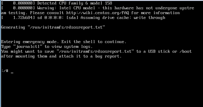 Linux重置密码